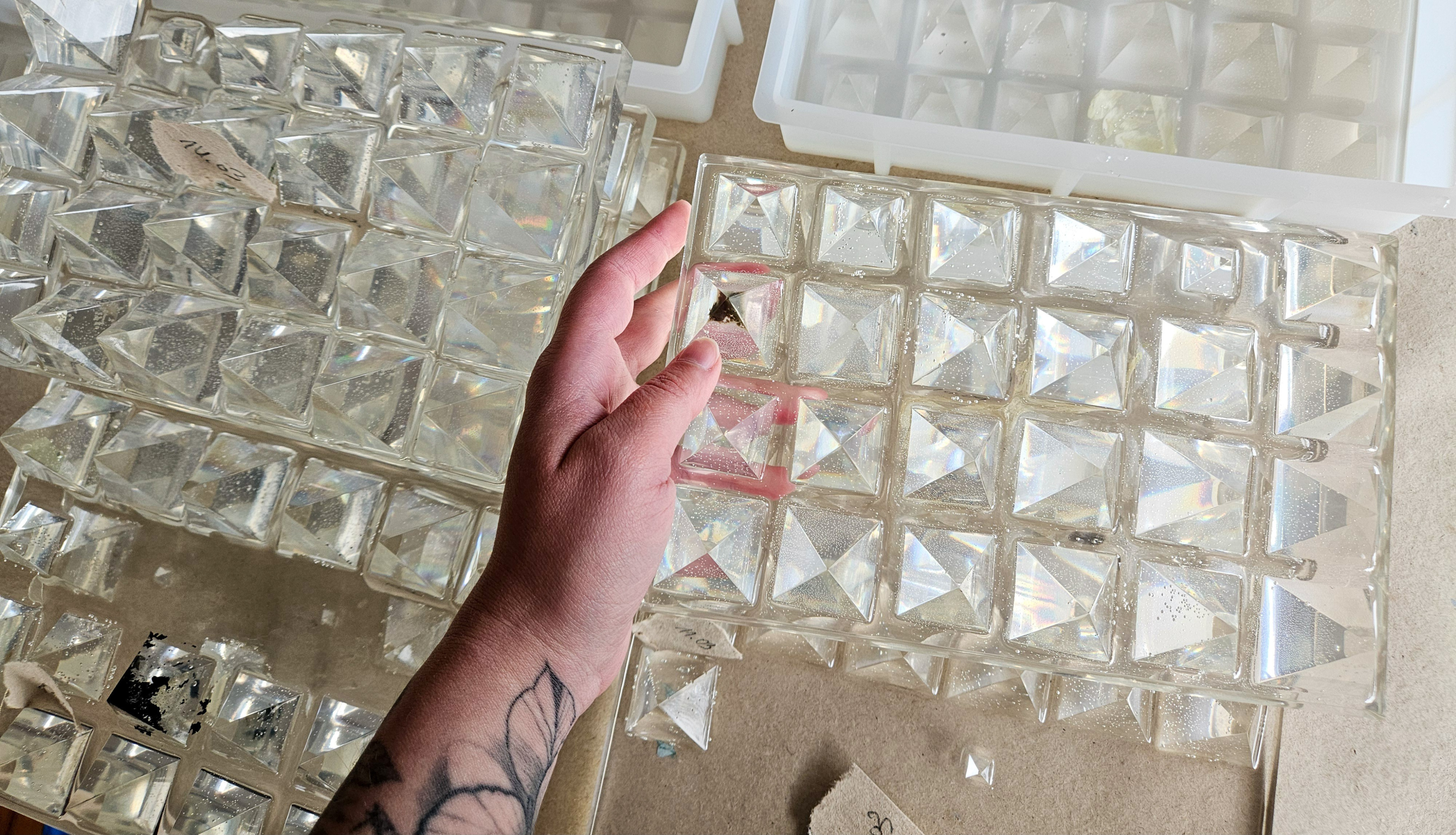 Epoxy resin panel